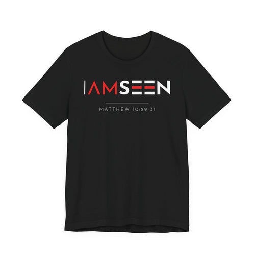 I Am Seen T-Shirt - Matthew 10:29-31 Faith Graphic Tee