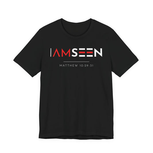 I Am Seen T-Shirt - Matthew 10:29-31 Faith Graphic Tee