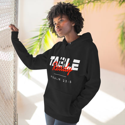 Table Ready Pullover Hoodie - Psalm 23:5 Christian Sweatshirt