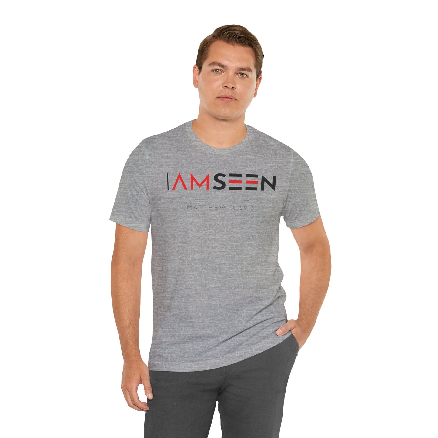 I Am Seen T-Shirt - Matthew 10:29-31 Faith Graphic Tee