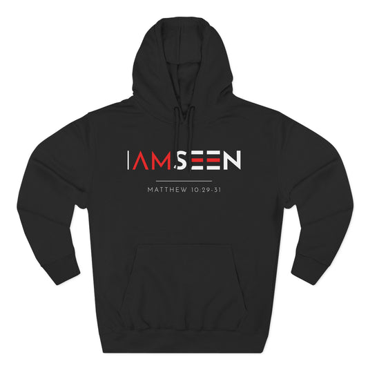 I Am Seen Pullover Hoodie - Matthew 10:29-31 Christian Sweatshirt