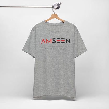 I Am Seen T-Shirt - Matthew 10:29-31 Faith Graphic Tee