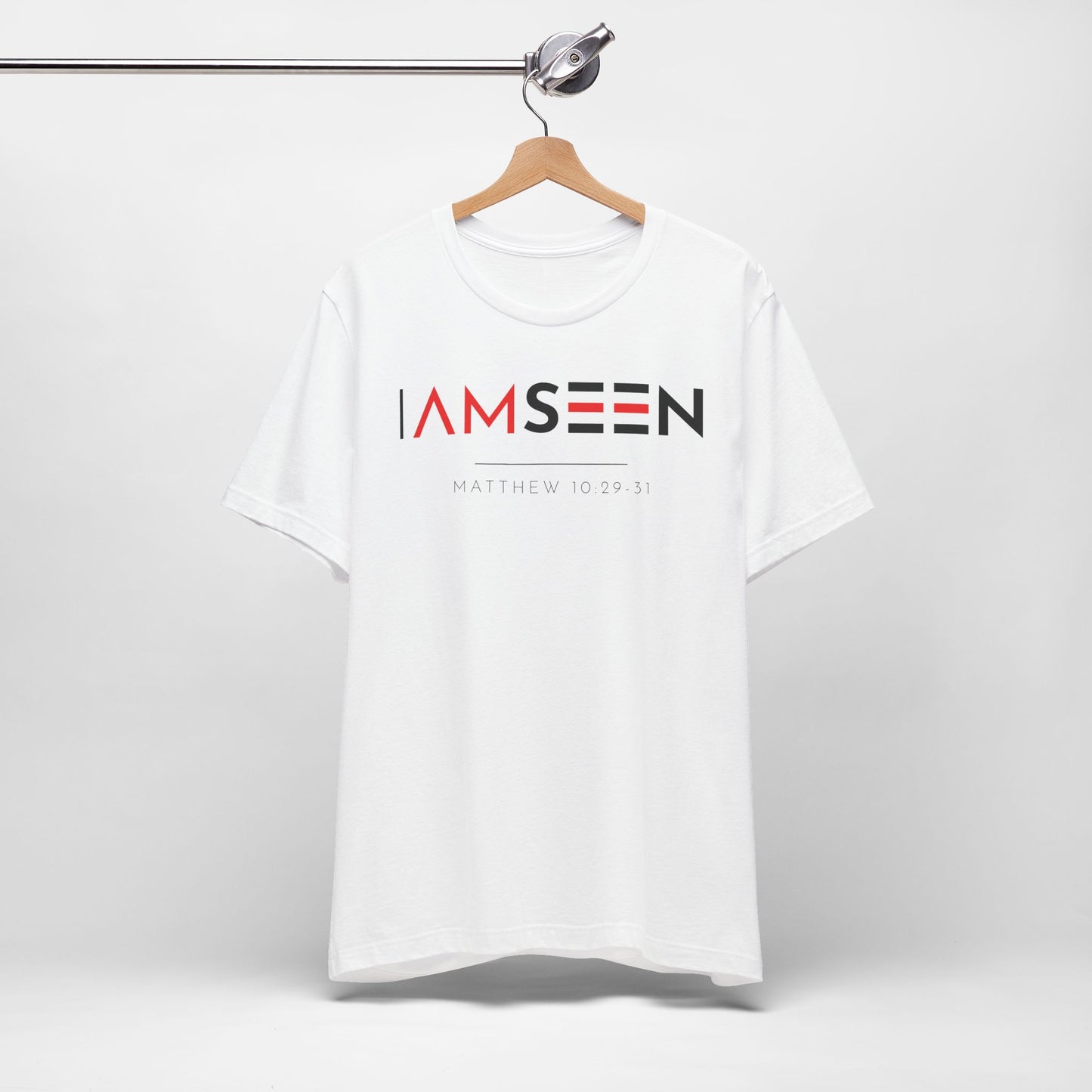 I Am Seen T-Shirt - Matthew 10:29-31 Faith Graphic Tee