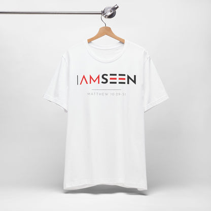 I Am Seen T-Shirt - Matthew 10:29-31 Faith Graphic Tee