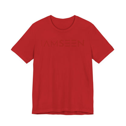 I Am Seen T-Shirt - Matthew 10:29-31 Faith Graphic Tee | Monochromatic Edition