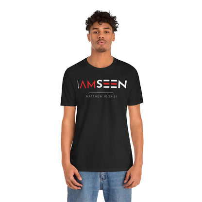 I Am Seen T-Shirt - Matthew 10:29-31 Faith Graphic Tee