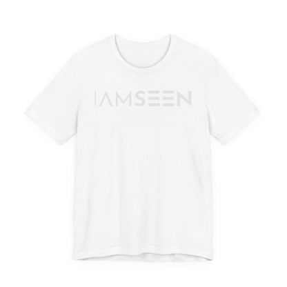 I Am Seen T-Shirt - Matthew 10:29-31 Faith Graphic Tee | Monochromatic Edition
