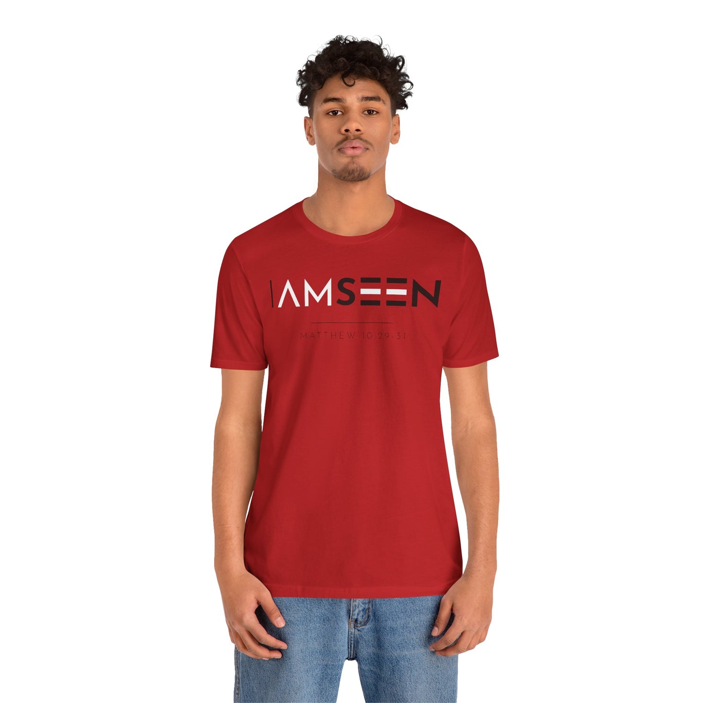I Am Seen T-Shirt - Matthew 10:29-31 Faith Graphic Tee
