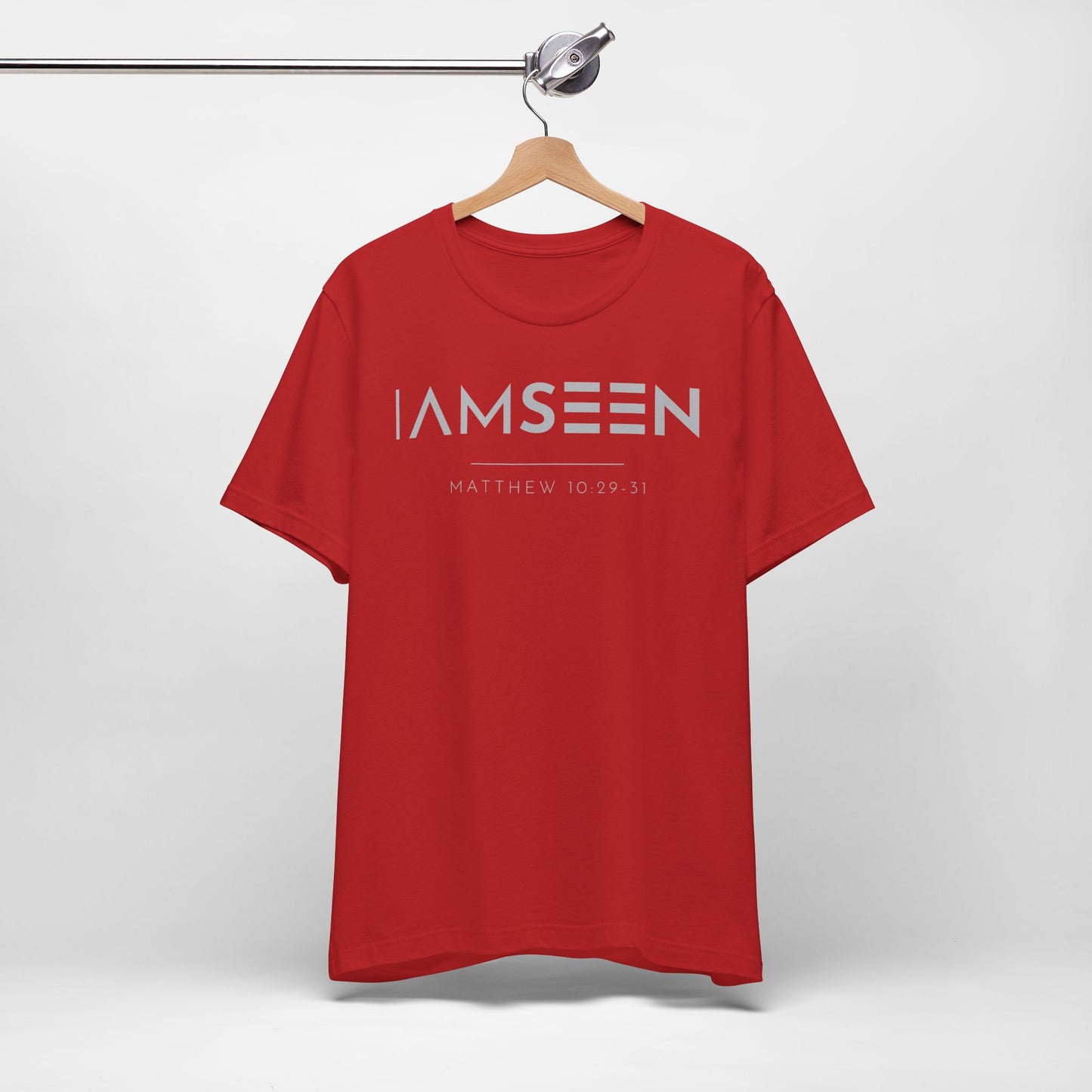 I Am Seen T-Shirt - Matthew 10:29-31 Faith Graphic Tee | Pure Print Edition
