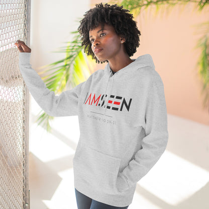 I Am Seen Pullover Hoodie - Matthew 10:29-31 Christian Sweatshirt