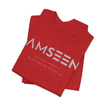 I Am Seen T-Shirt - Matthew 10:29-31 Faith Graphic Tee | Pure Print Edition