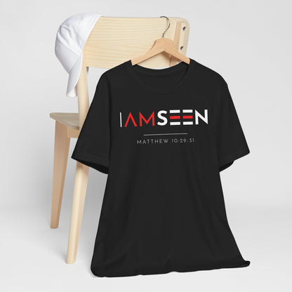 I Am Seen T-Shirt - Matthew 10:29-31 Faith Graphic Tee