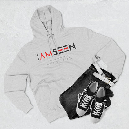 I Am Seen Pullover Hoodie - Matthew 10:29-31 Christian Sweatshirt