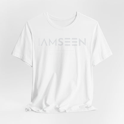 I Am Seen T-Shirt - Matthew 10:29-31 Faith Graphic Tee | Monochromatic Edition