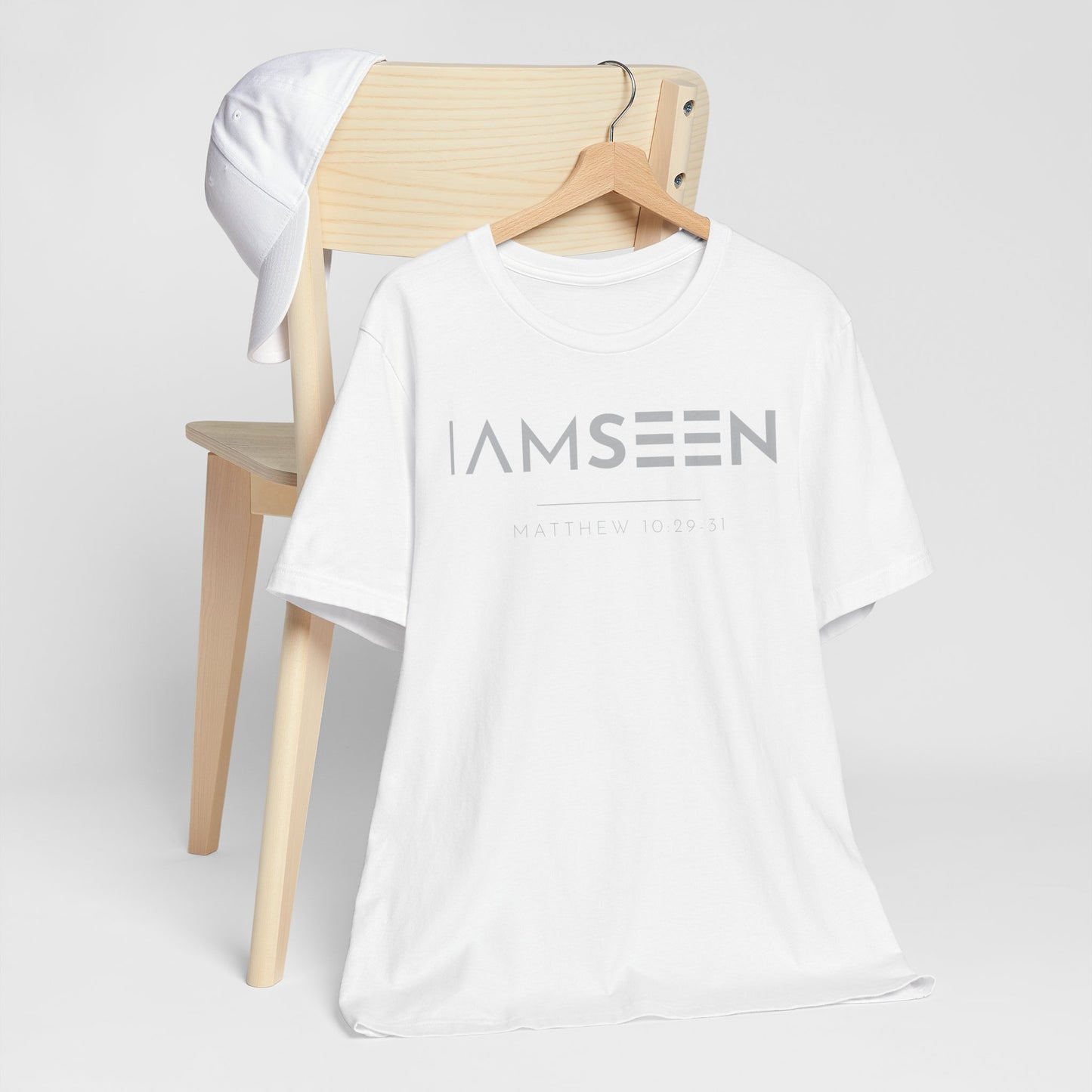 I Am Seen T-Shirt - Matthew 10:29-31 Faith Graphic Tee | Pure Print Edition
