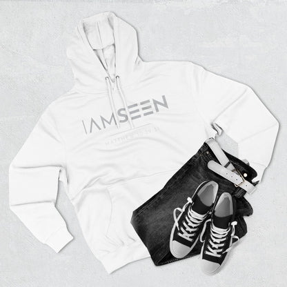 I Am Seen Pullover Hoodie - Matthew 10:29-31 Christian Sweatshirt | Pure Print Edition