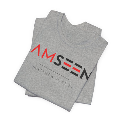I Am Seen T-Shirt - Matthew 10:29-31 Faith Graphic Tee
