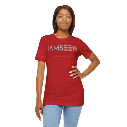 I Am Seen T-Shirt - Matthew 10:29-31 Faith Graphic Tee | Pure Print Edition