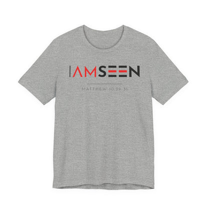 I Am Seen T-Shirt - Matthew 10:29-31 Faith Graphic Tee
