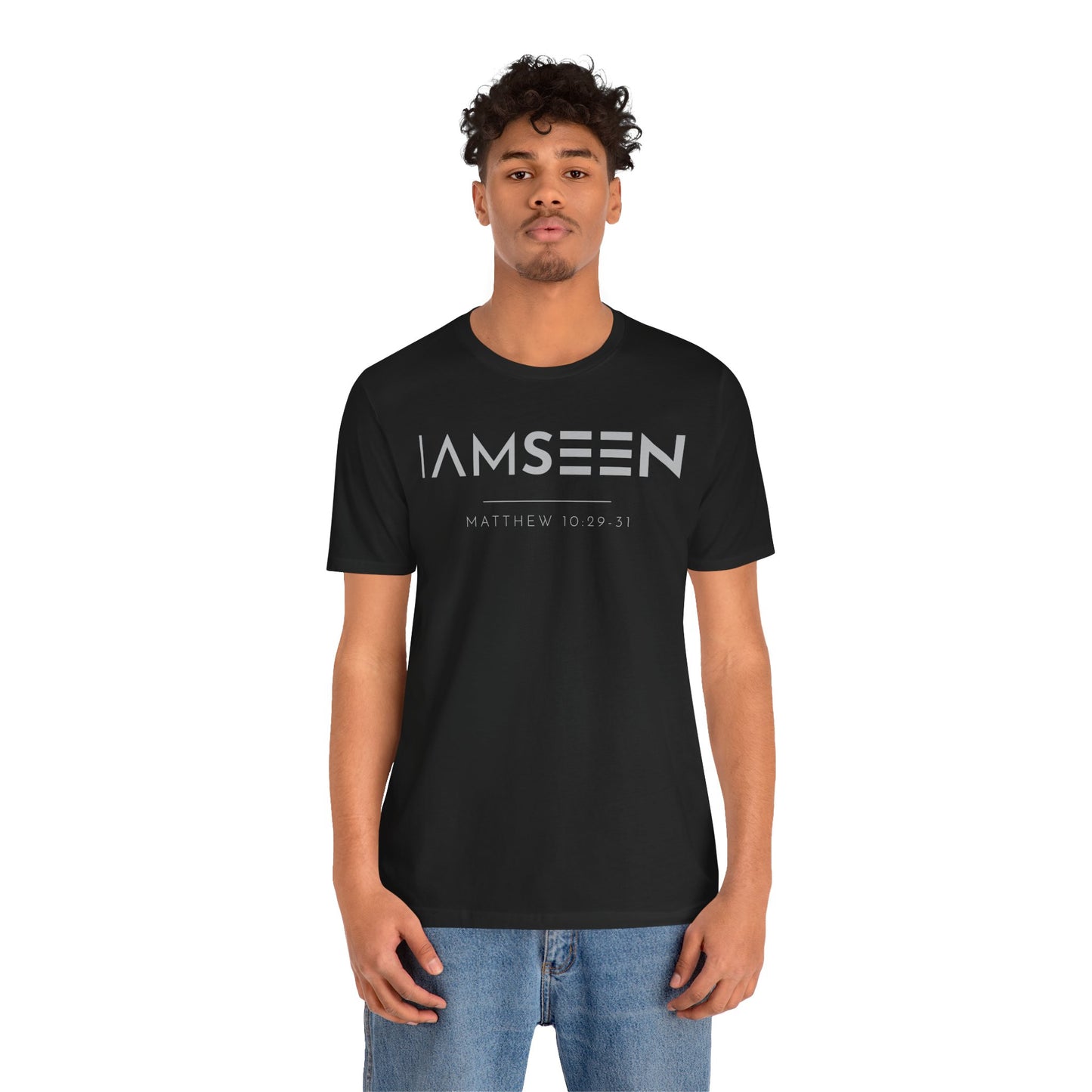 I Am Seen T-Shirt - Matthew 10:29-31 Faith Graphic Tee | Pure Print Edition
