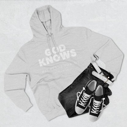 God Knows Pullover Hoodie - Jeremiah 29:11 Christian Sweatshirt | Pure Print Edition