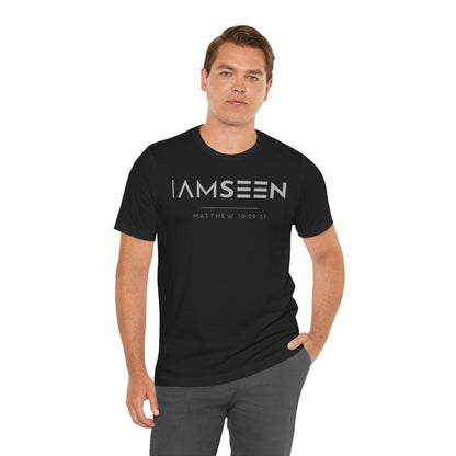 I Am Seen T-Shirt - Matthew 10:29-31 Faith Graphic Tee | Pure Print Edition