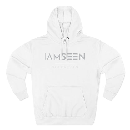 I Am Seen Pullover Hoodie - Matthew 10:29-31 Christian Sweatshirt | Pure Print Edition