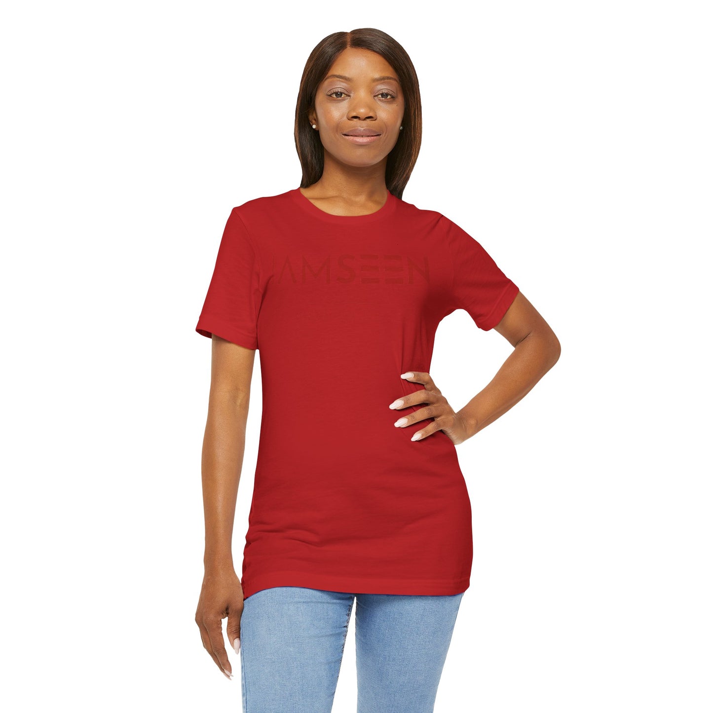 I Am Seen T-Shirt - Matthew 10:29-31 Faith Graphic Tee | Monochromatic Edition