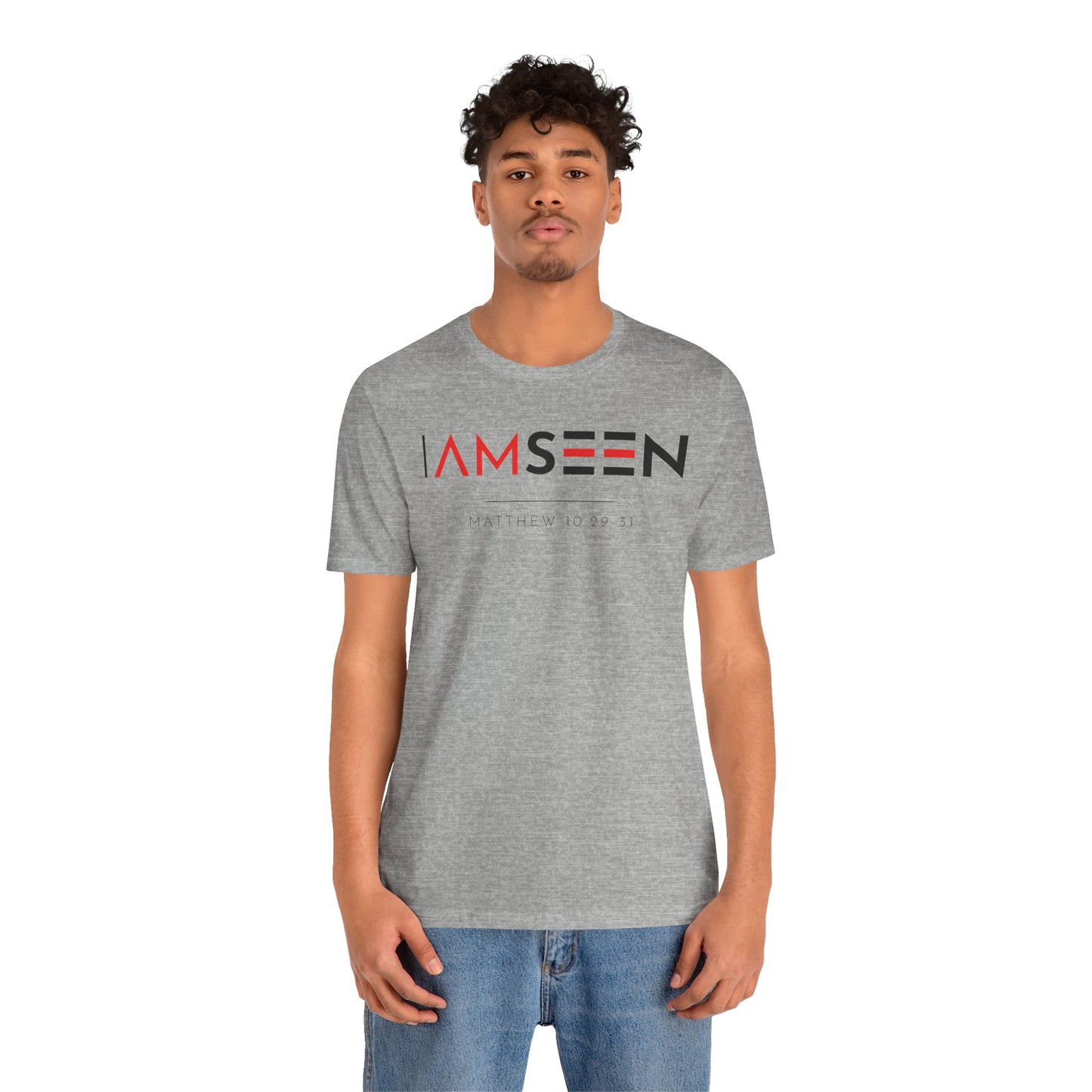I Am Seen T-Shirt - Matthew 10:29-31 Faith Graphic Tee