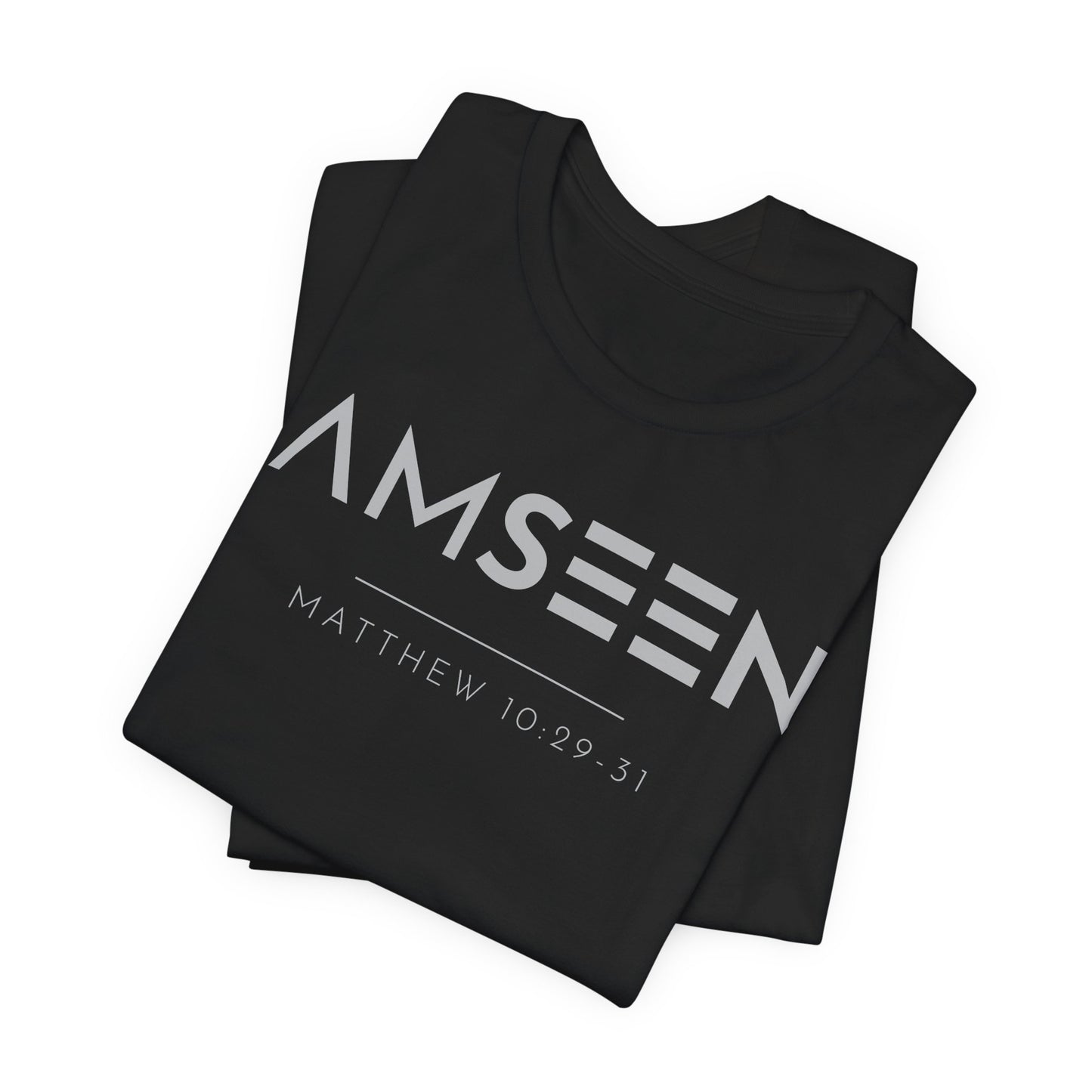 I Am Seen T-Shirt - Matthew 10:29-31 Faith Graphic Tee | Pure Print Edition