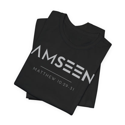 I Am Seen T-Shirt - Matthew 10:29-31 Faith Graphic Tee | Pure Print Edition