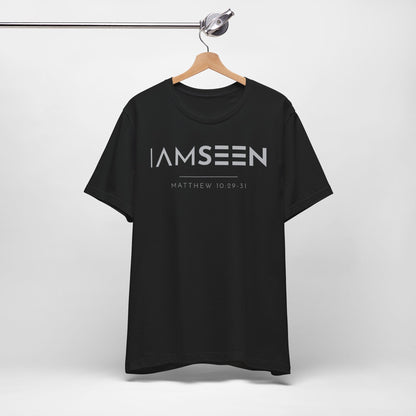 I Am Seen T-Shirt - Matthew 10:29-31 Faith Graphic Tee | Pure Print Edition