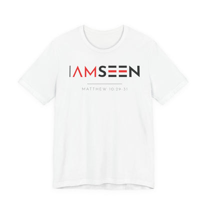 I Am Seen T-Shirt - Matthew 10:29-31 Faith Graphic Tee