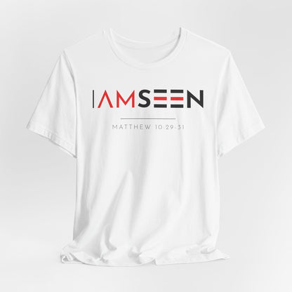 I Am Seen T-Shirt - Matthew 10:29-31 Faith Graphic Tee