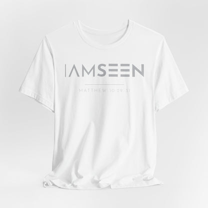 I Am Seen T-Shirt - Matthew 10:29-31 Faith Graphic Tee | Pure Print Edition