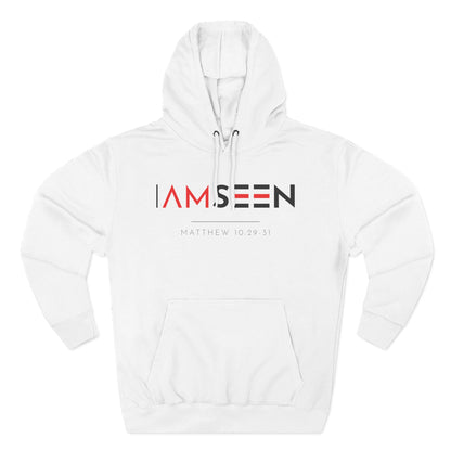 I Am Seen Pullover Hoodie - Matthew 10:29-31 Christian Sweatshirt