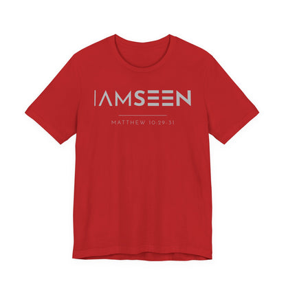 I Am Seen T-Shirt - Matthew 10:29-31 Faith Graphic Tee | Pure Print Edition