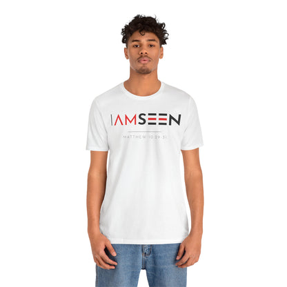 I Am Seen T-Shirt - Matthew 10:29-31 Faith Graphic Tee
