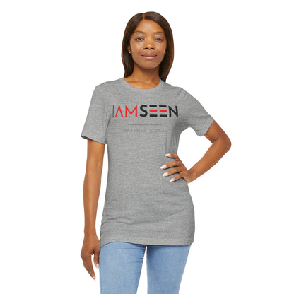 I Am Seen T-Shirt - Matthew 10:29-31 Faith Graphic Tee
