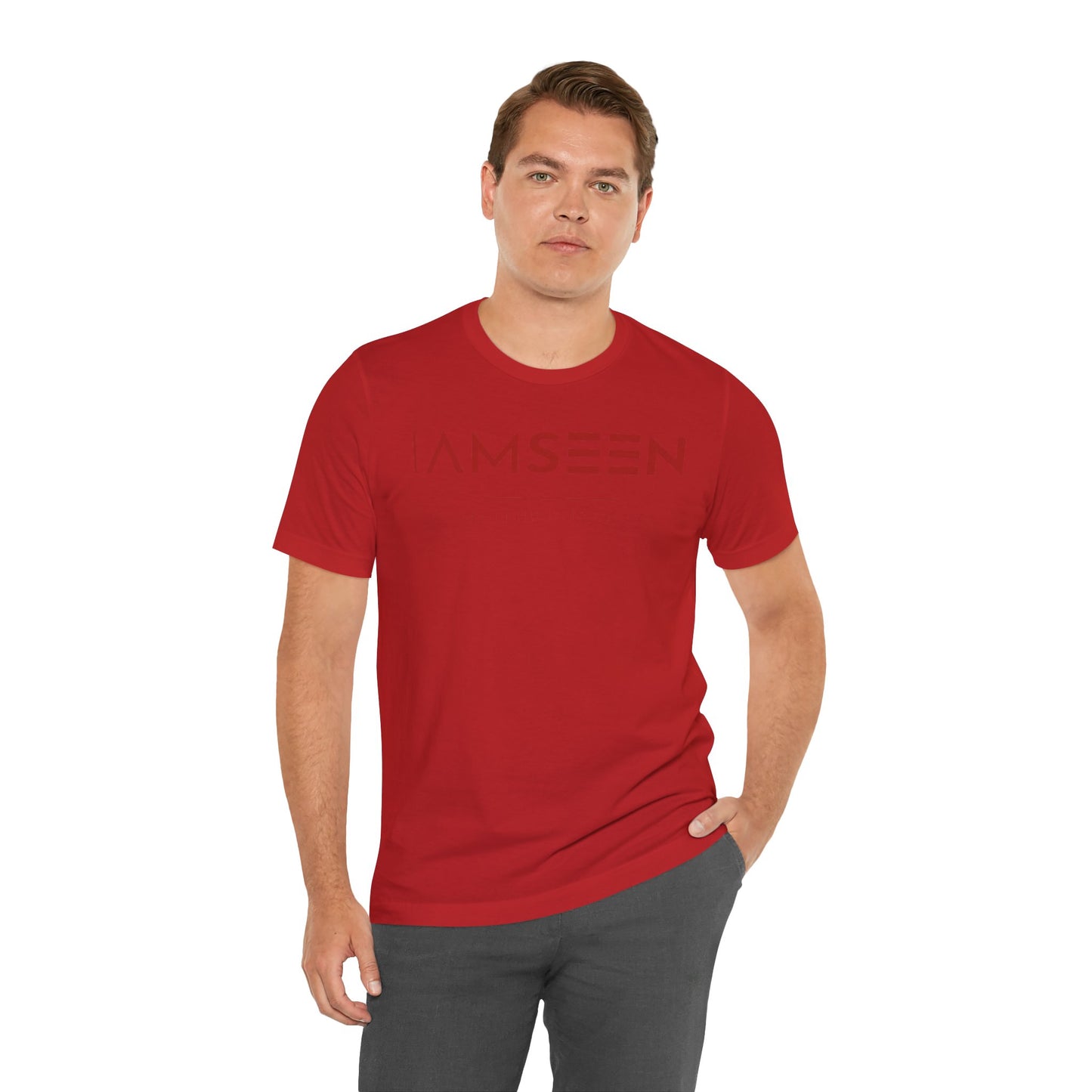 I Am Seen T-Shirt - Matthew 10:29-31 Faith Graphic Tee | Monochromatic Edition