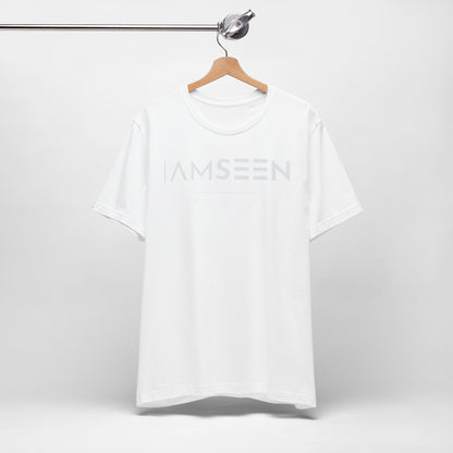 I Am Seen T-Shirt - Matthew 10:29-31 Faith Graphic Tee | Monochromatic Edition