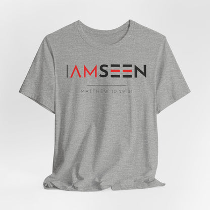 I Am Seen T-Shirt - Matthew 10:29-31 Faith Graphic Tee