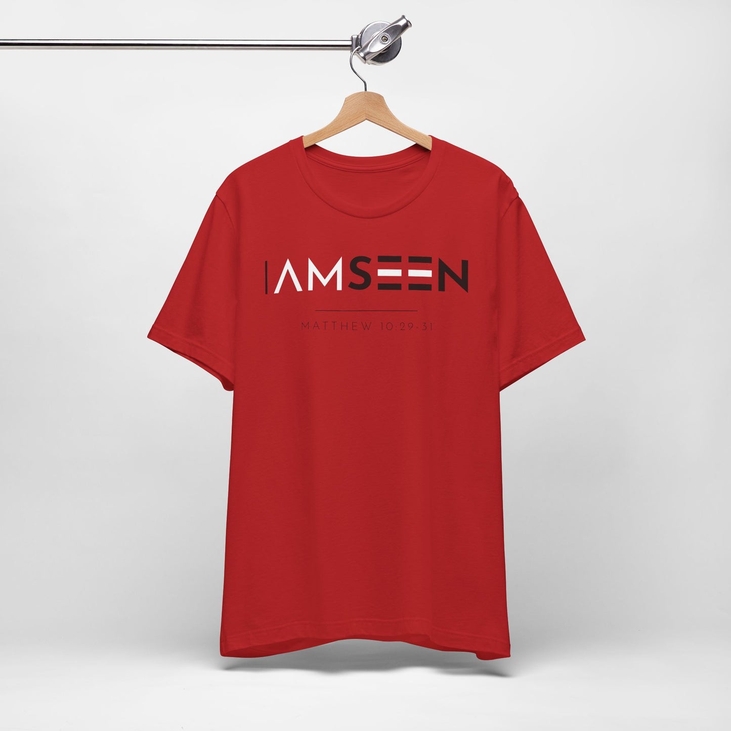 I Am Seen T-Shirt - Matthew 10:29-31 Faith Graphic Tee