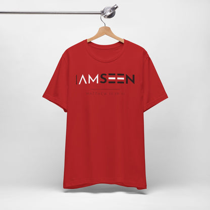 I Am Seen T-Shirt - Matthew 10:29-31 Faith Graphic Tee