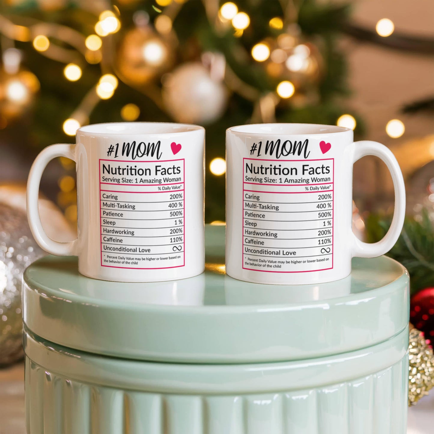 #1 Mom | White Ceramic Mug