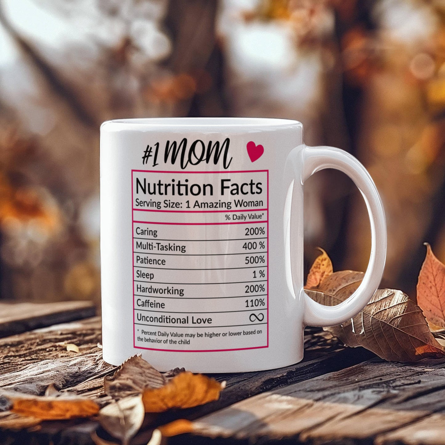 #1 Mom | White Ceramic Mug